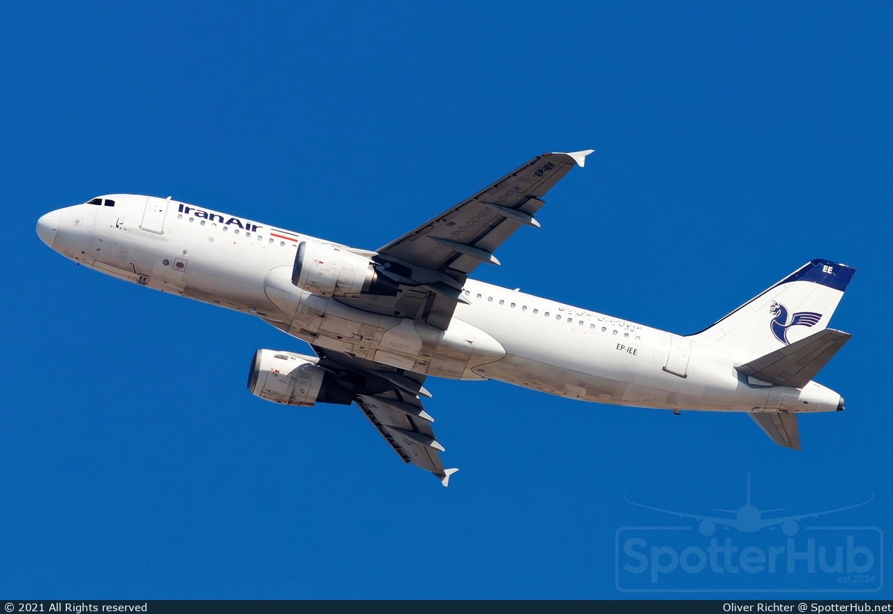 Photo of EP-IEE - Airbus A320-211 operated by Iran Air