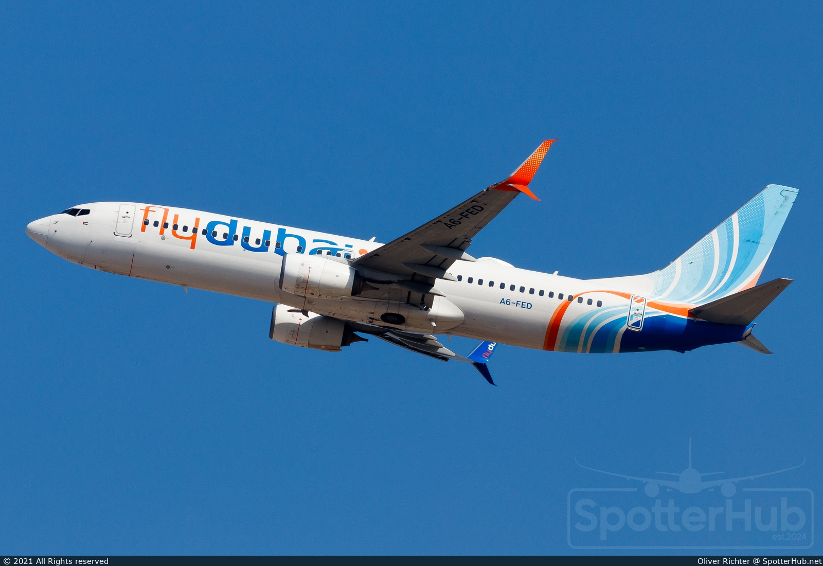 Photo of A6-FED - Boeing 737-8KN operated by flydubai