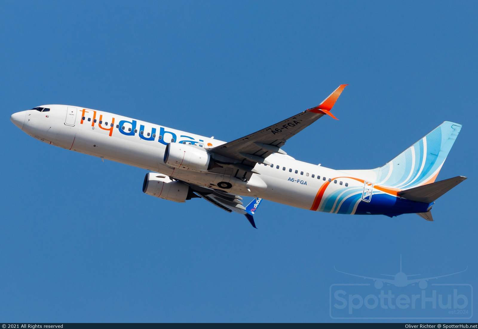 Photo of A6-FGA - Boeing 737-8KN operated by flydubai