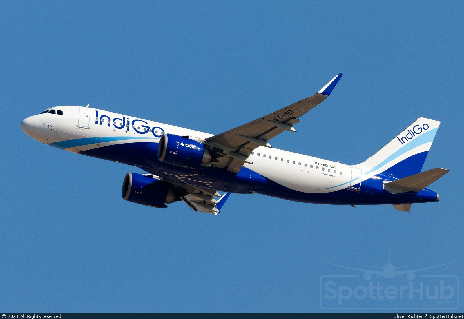 Photo of VT-IID - Airbus A320-251N operated by IndiGo