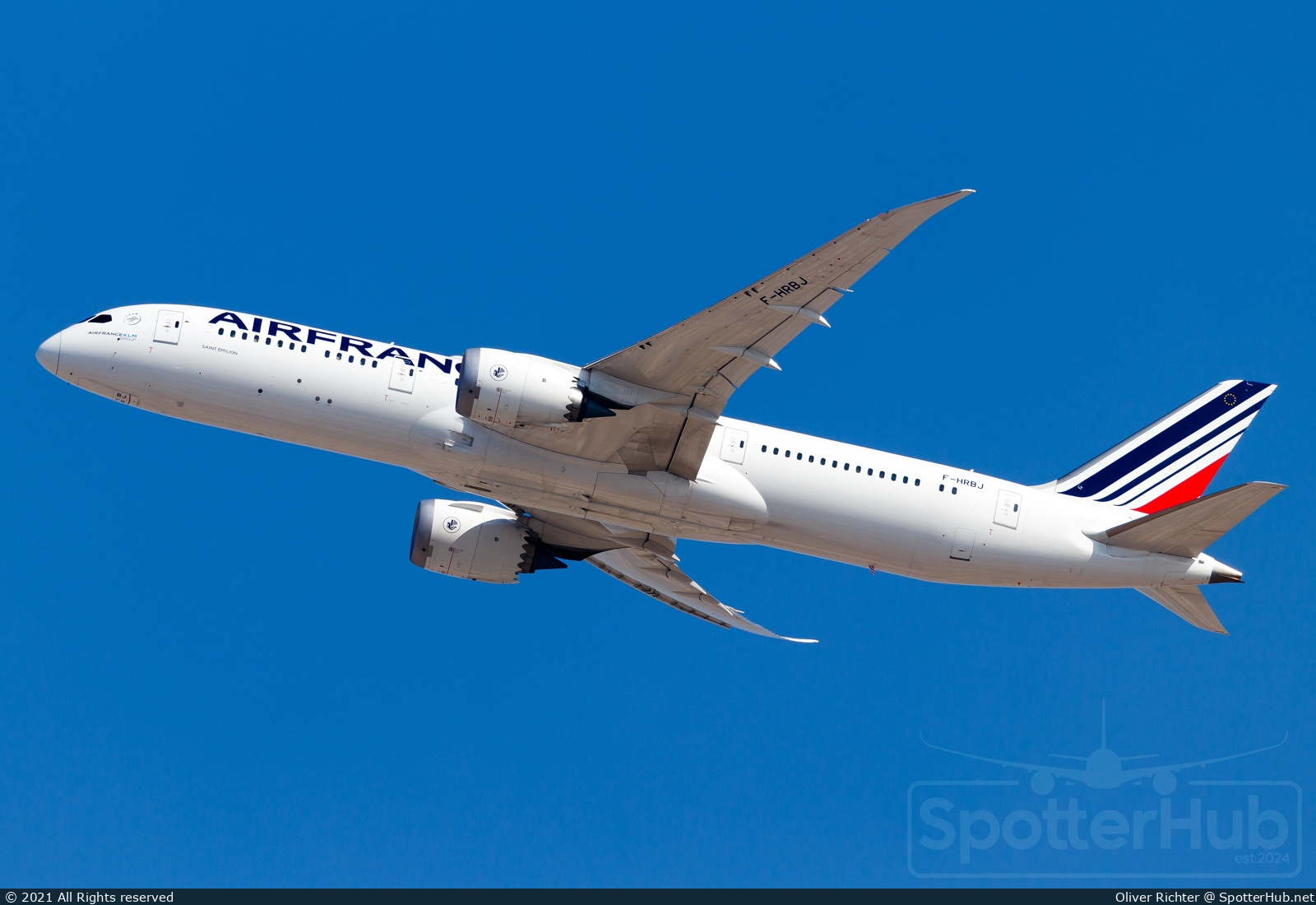 Photo of F-HRBJ - Boeing 787-9 Dreamliner operated by Air France