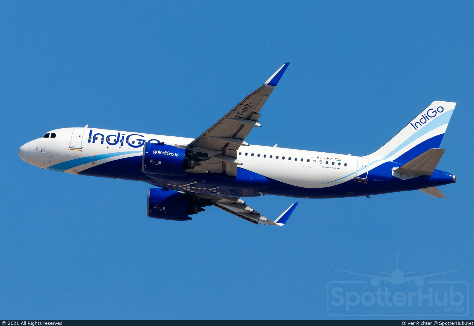 Photo of VT-IVZ - Airbus A320-271N operated by IndiGo