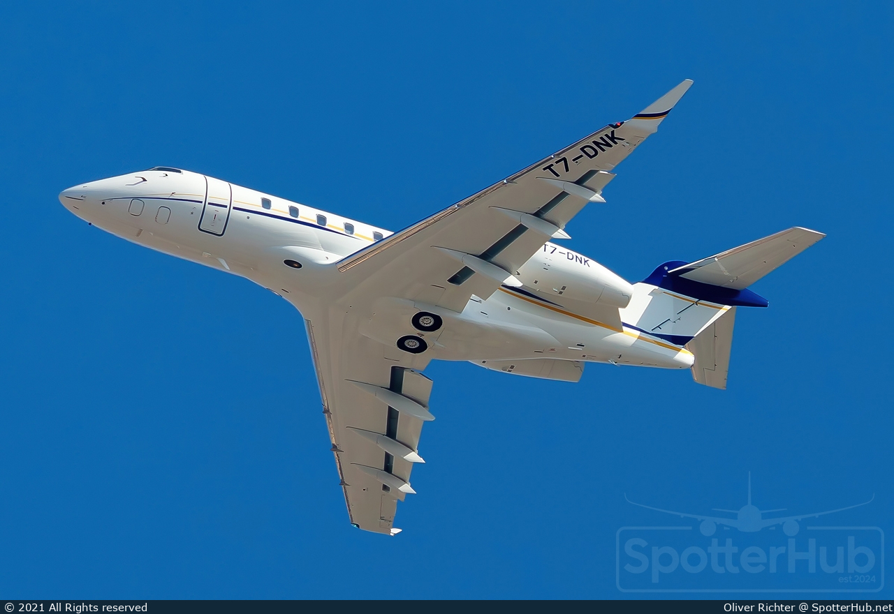 Photo of T7-DNK - Bombardier Challenger 350 operated by ExecuJet Africa