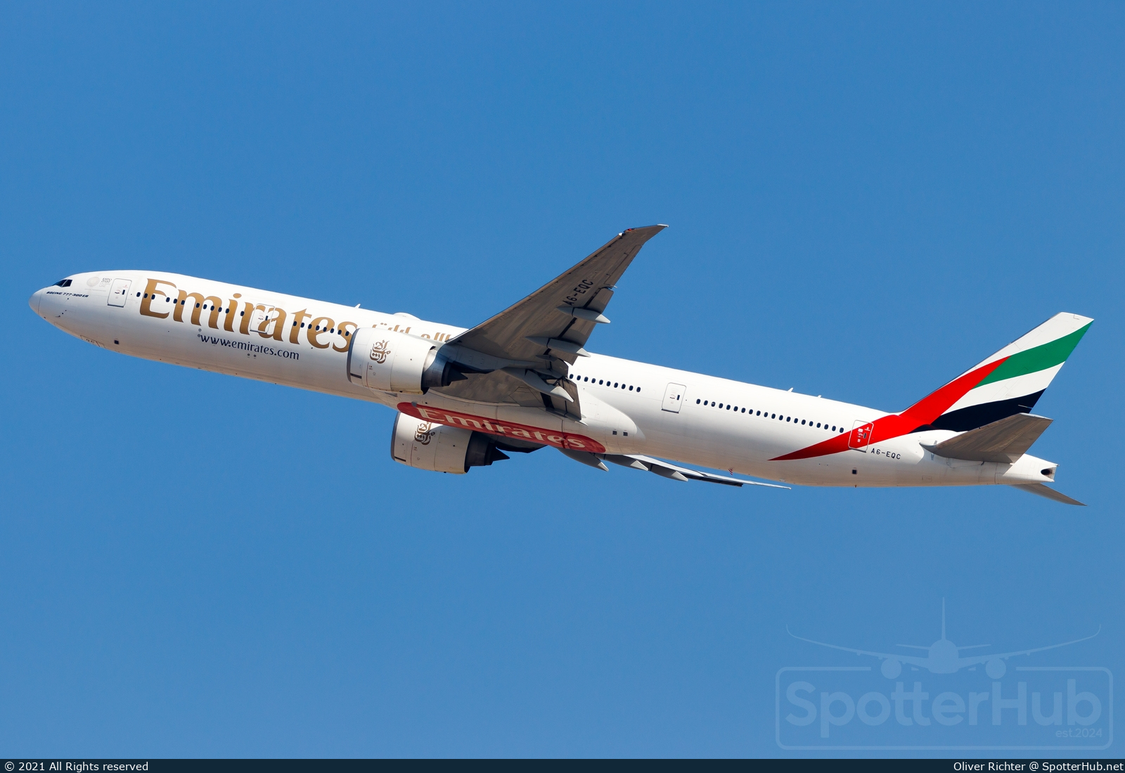 Photo of A6-EQC - Boeing 777-31H(ER) operated by Emirates