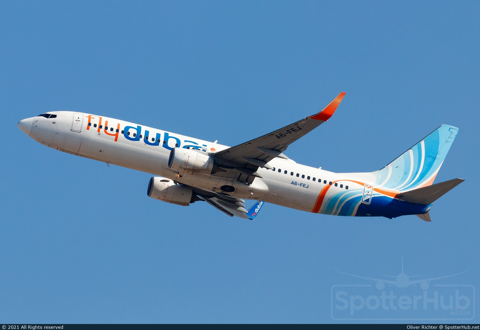 Photo of A6-FEJ - Boeing 737-8KN operated by flydubai