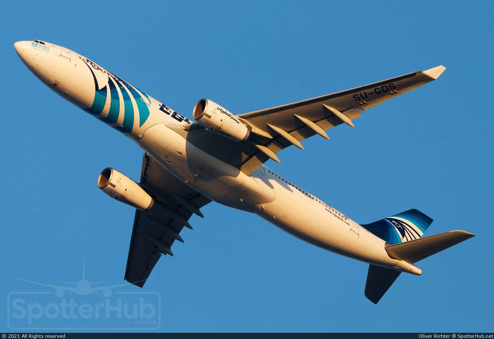 Photo of SU-GDS - Airbus A330-343 operated by Egyptair