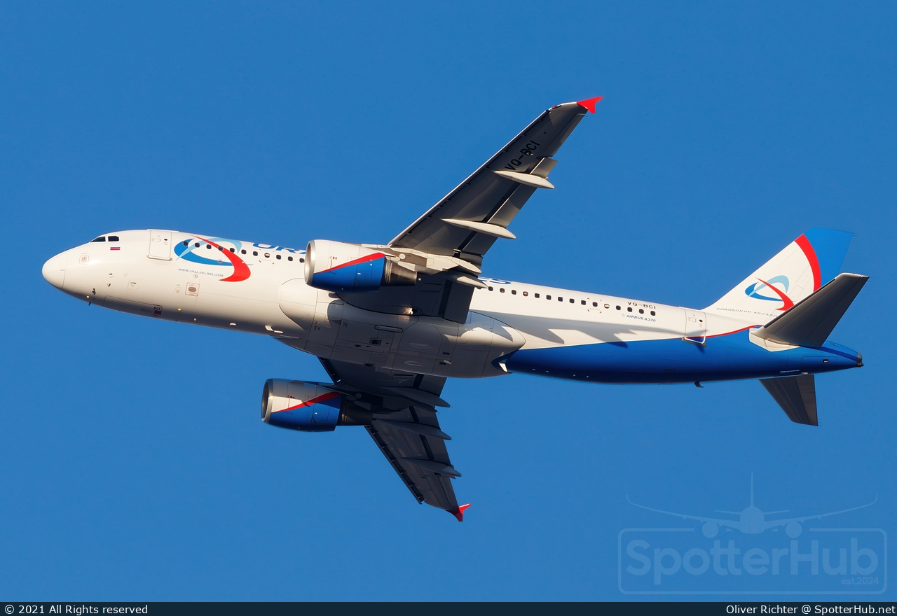 Photo of VQ-BCI - Airbus A320-214 operated by Ural Airlines