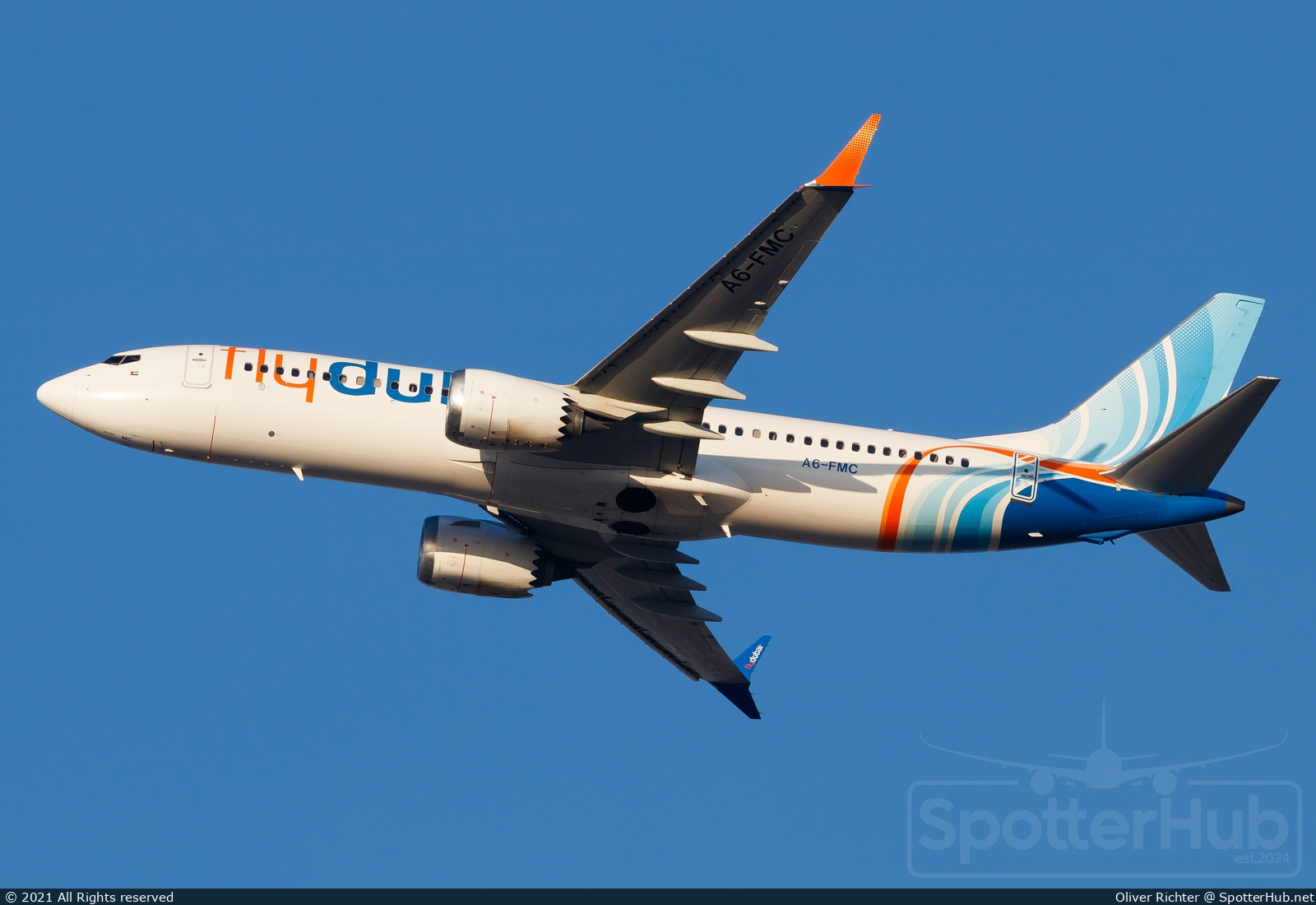 Photo of A6-FMC - Boeing 737 MAX 8 operated by flydubai