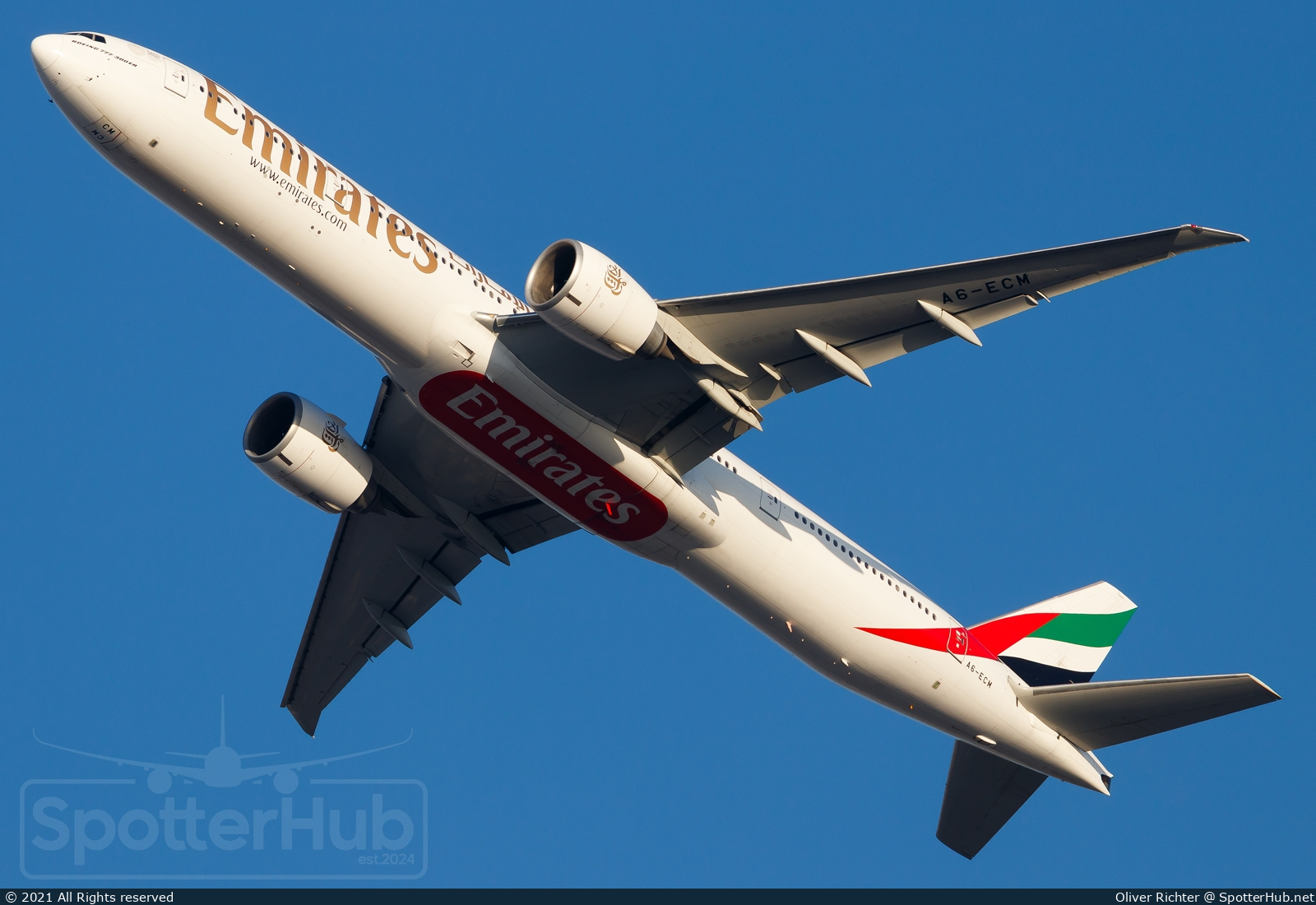 Photo of A6-ECM - Boeing 777-36N(ER) operated by Emirates