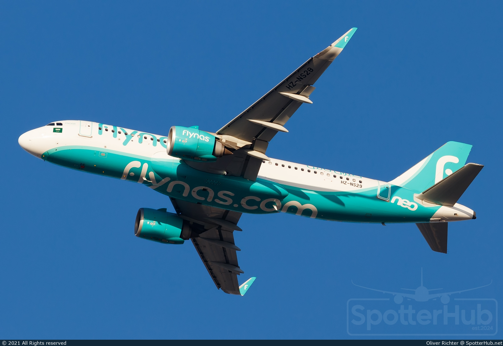 Photo of HZ-NS29 - Airbus A320-251N operated by Flynas