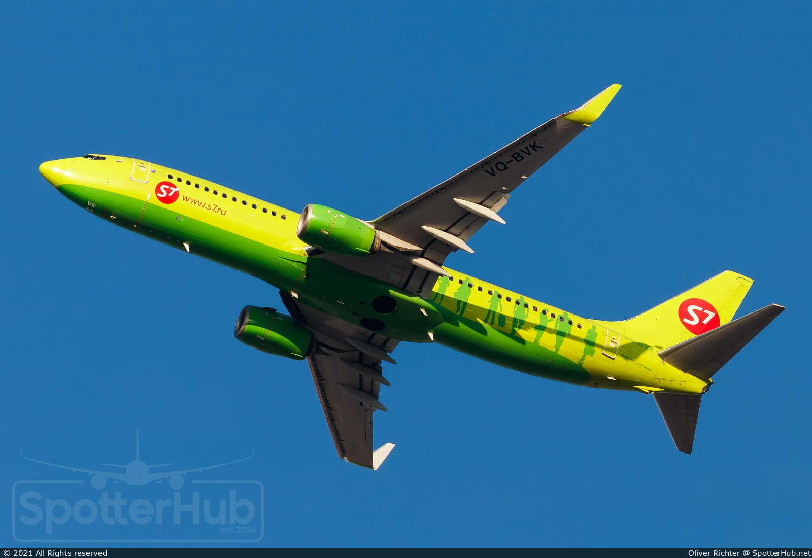 Photo of VQ-BVK - Boeing 737-8GJ operated by S7 Airlines