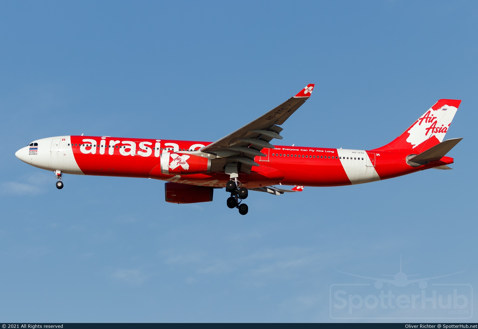 Photo of HS-XTC - Airbus A330-343 operated by Thai AirAsia X