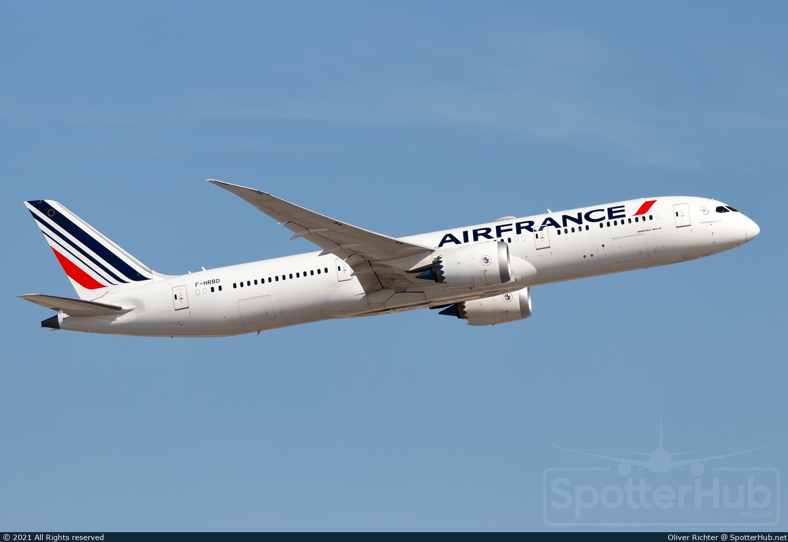 Photo of F-HRBD - Boeing 787-9 Dreamliner operated by Air France