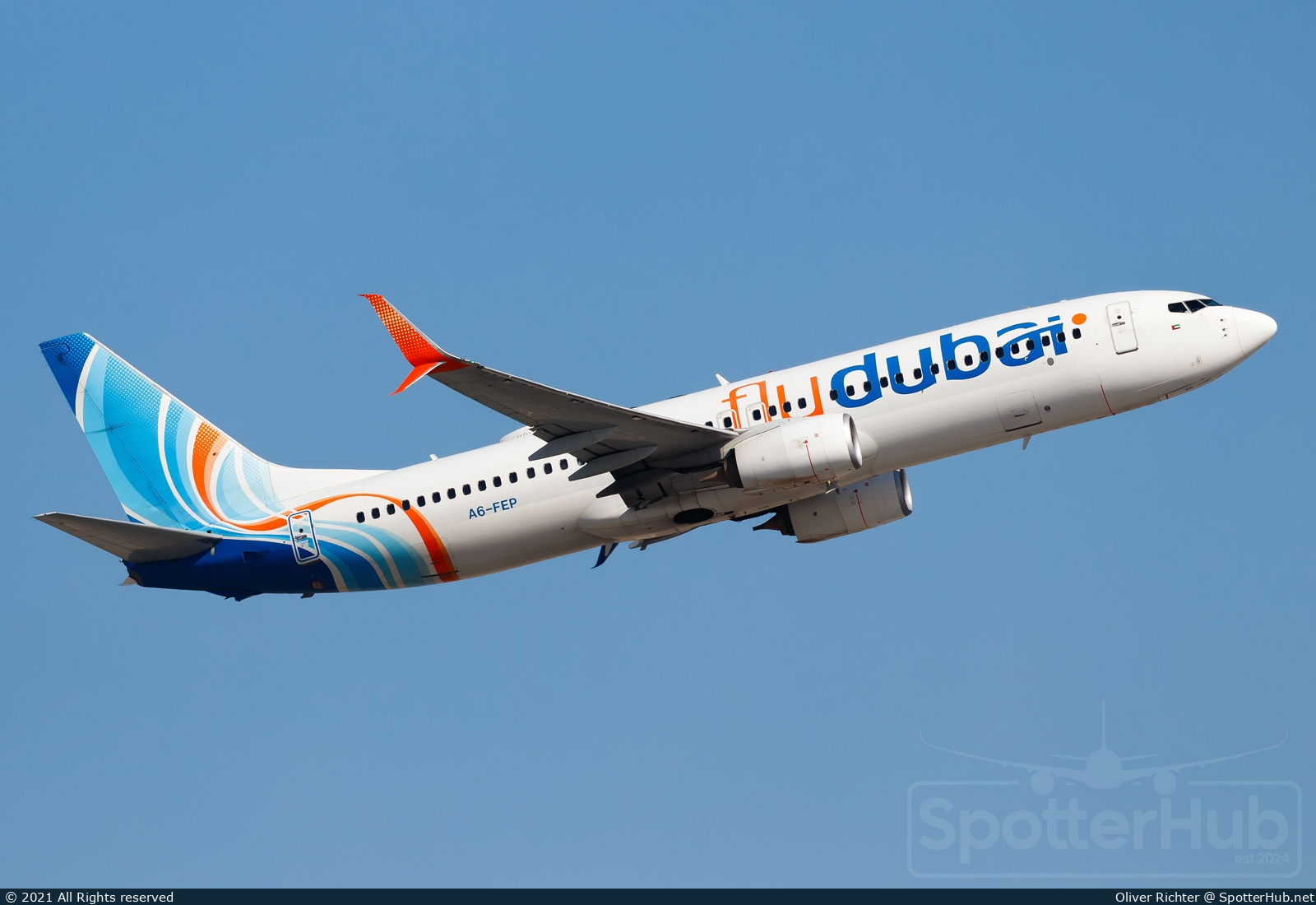 Photo of A6-FEP - Boeing 737-8KN operated by flydubai