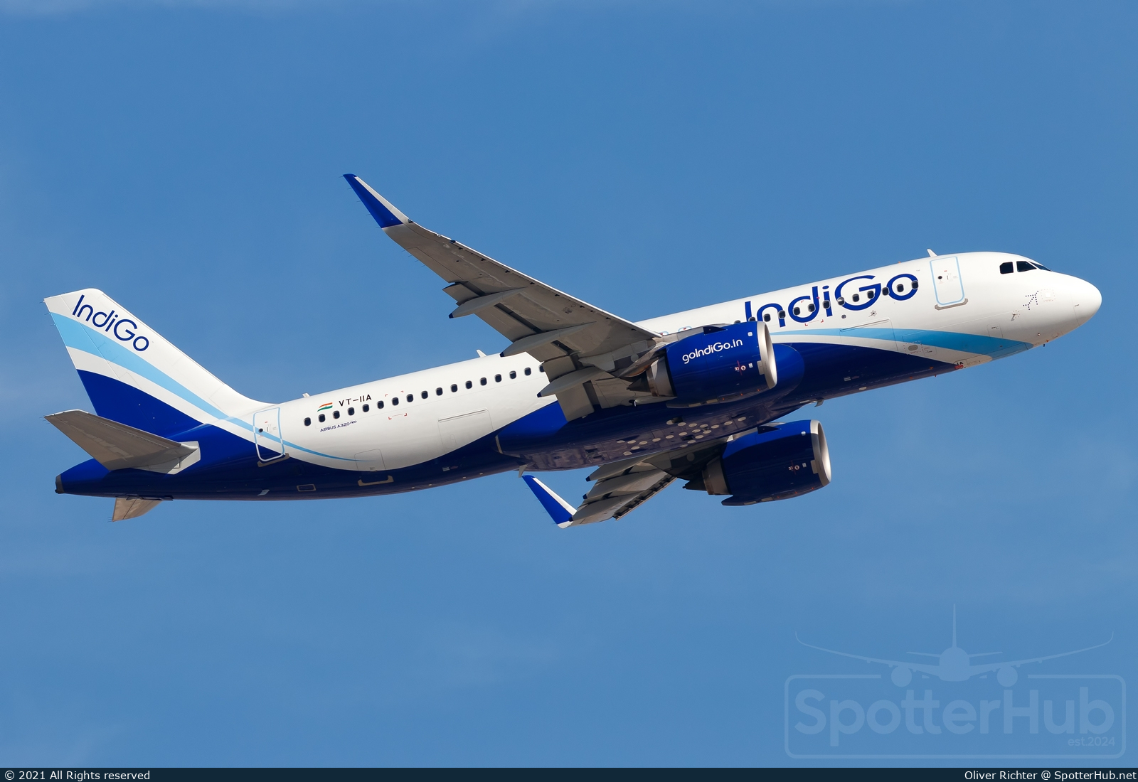 Photo of VT-IIA - Airbus A320-251N operated by IndiGo