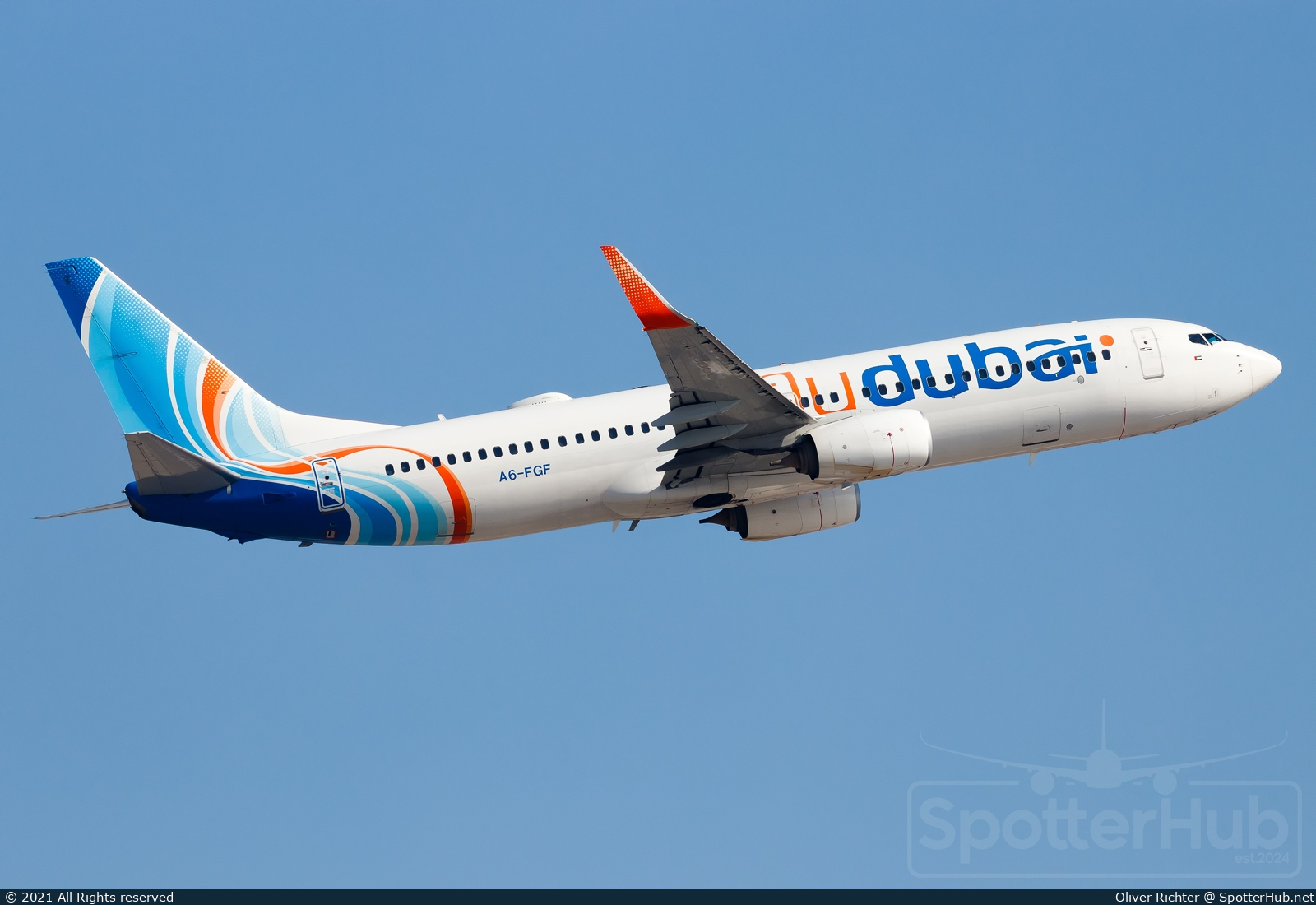 Photo of A6-FGF - Boeing 737-8KN operated by flydubai