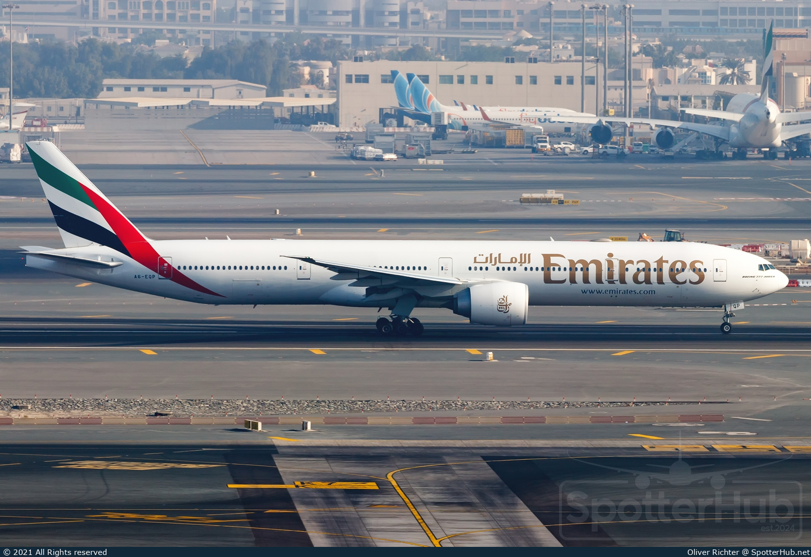 Photo of A6-EQP - Boeing 777-31H(ER) operated by Emirates