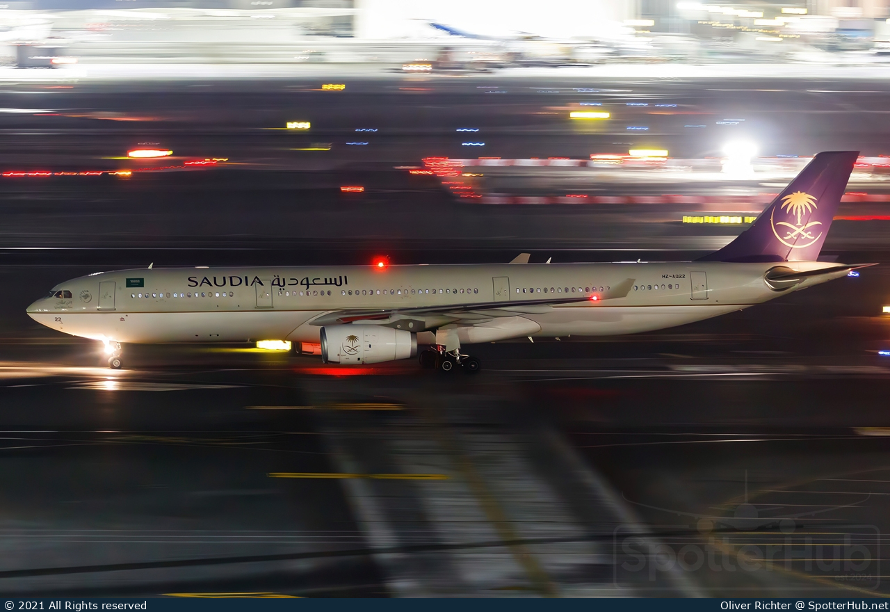 Photo of HZ-AQ22 - Airbus A330-343 operated by Saudia