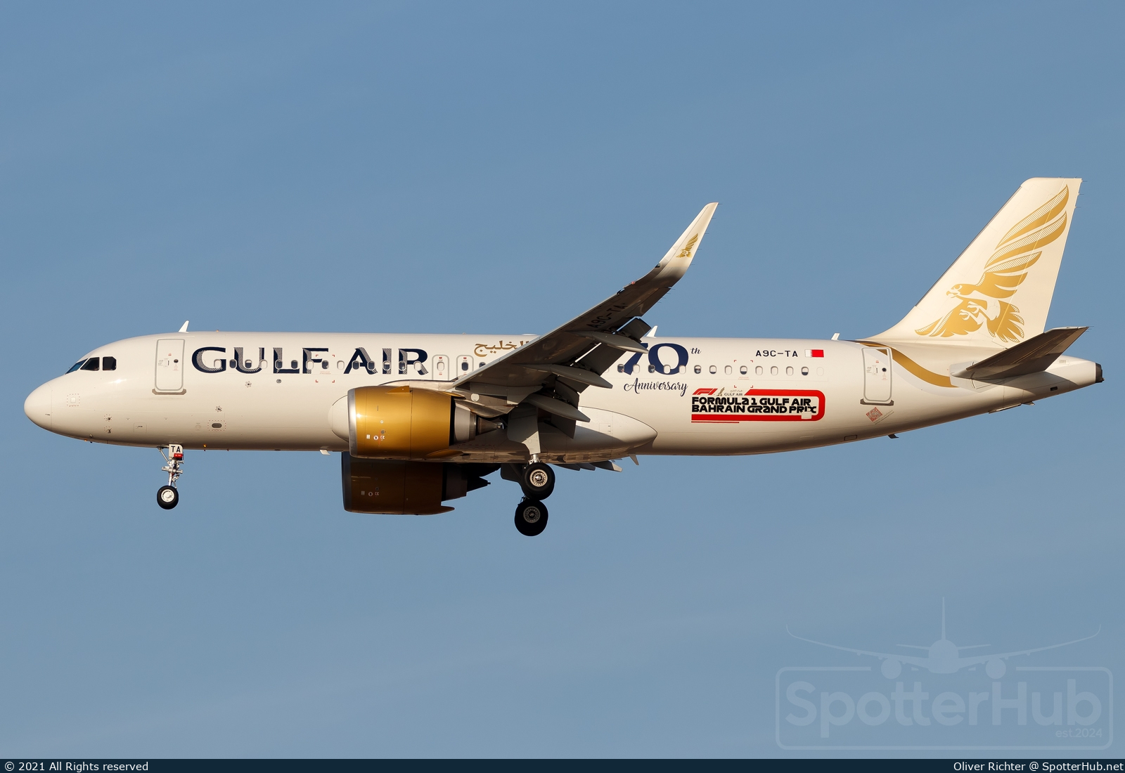 Photo of A9C-TA - Airbus A320-251N operated by Gulf Air