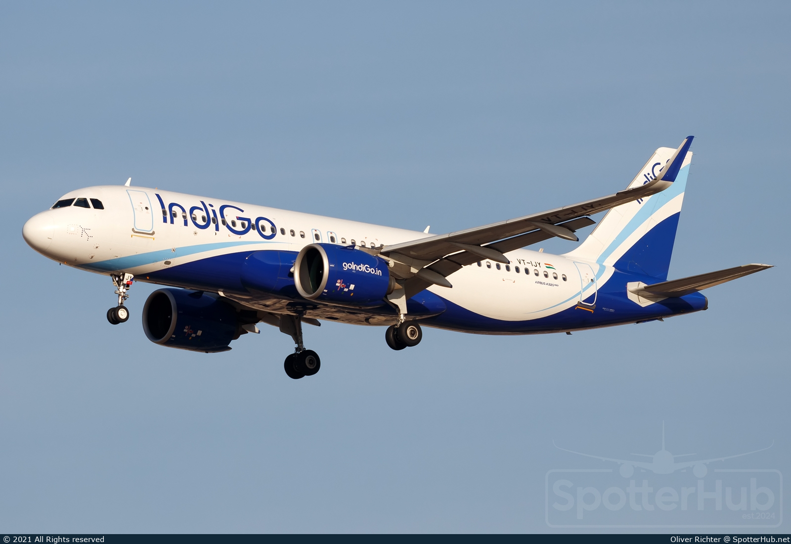 Photo of VT-IJY - Airbus A320-271N operated by IndiGo