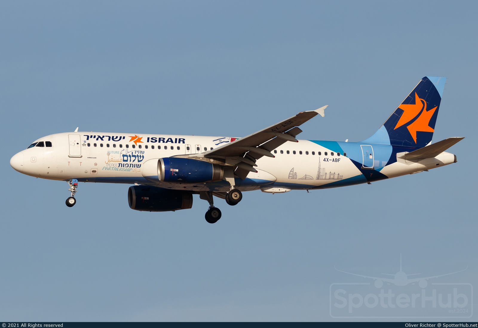 Photo of 4X-ABF - Airbus A320-232 operated by Israir