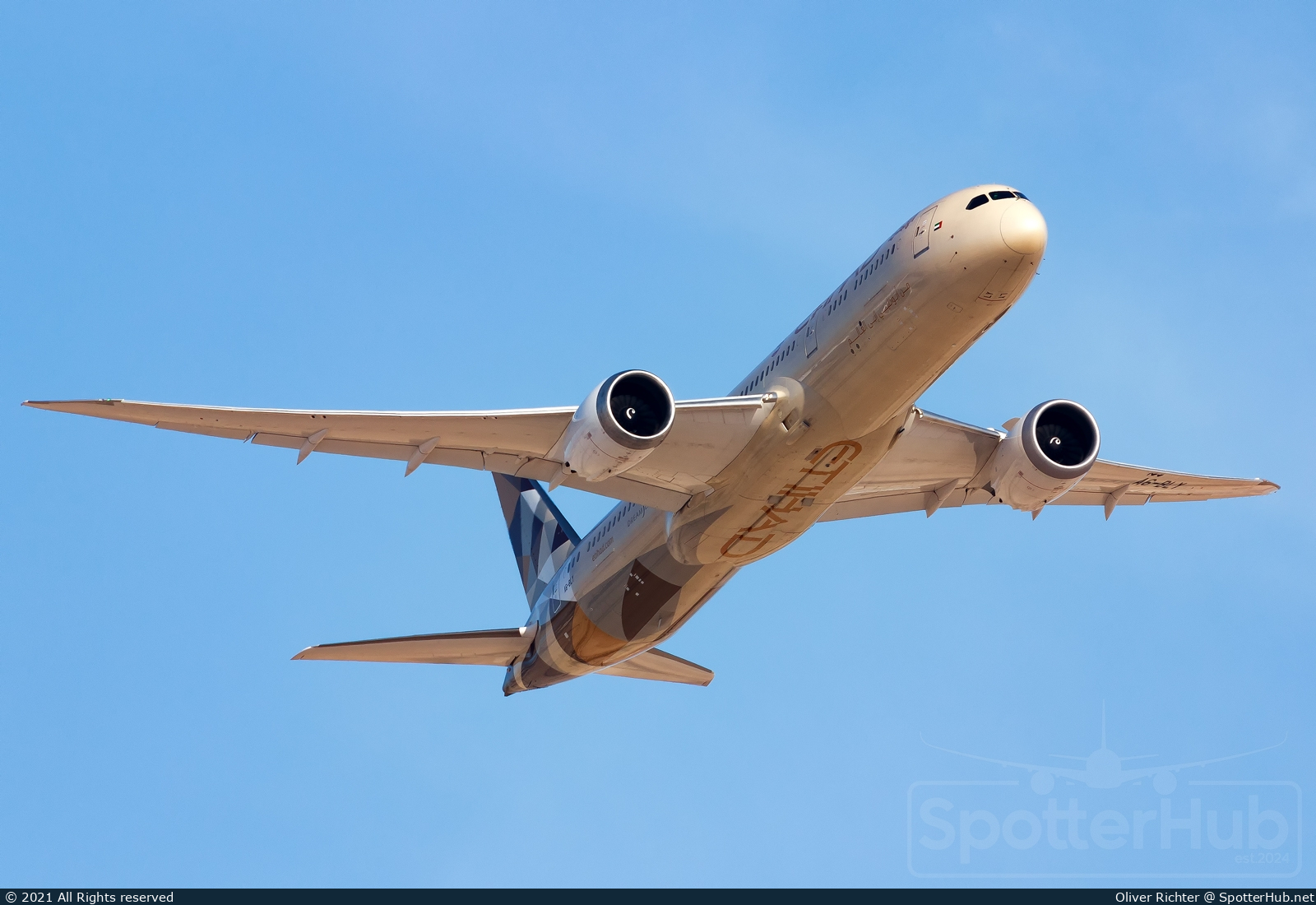 Photo of A6-BLY - Boeing 787-9 Dreamliner operated by Etihad Airways