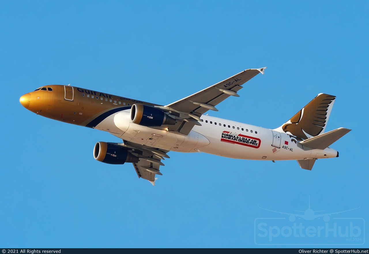 Photo of A9C-AL - Airbus A320-214 operated by Gulf Air