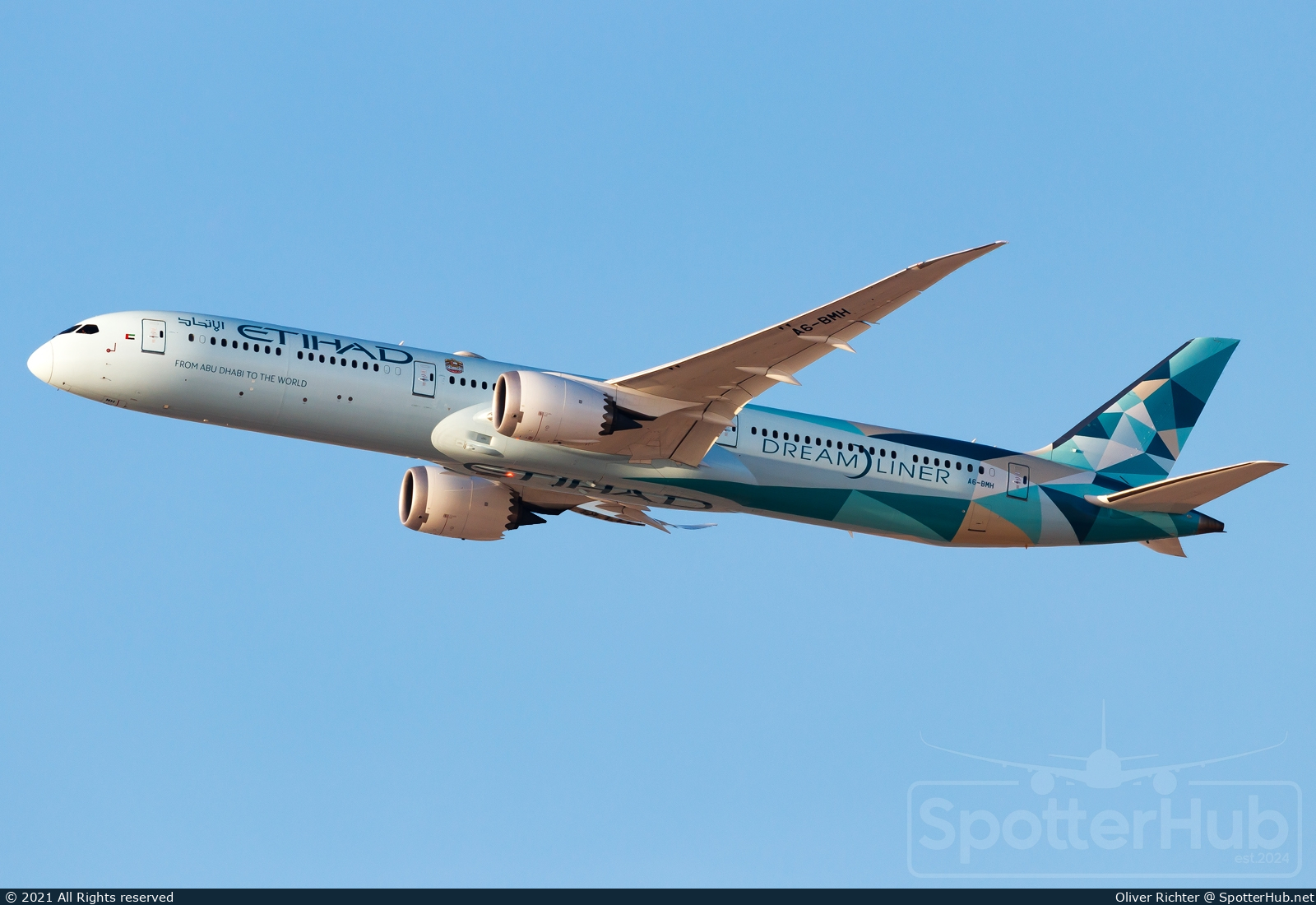 Photo of A6-BMH - Boeing 787-10 Dreamliner operated by Etihad Airways