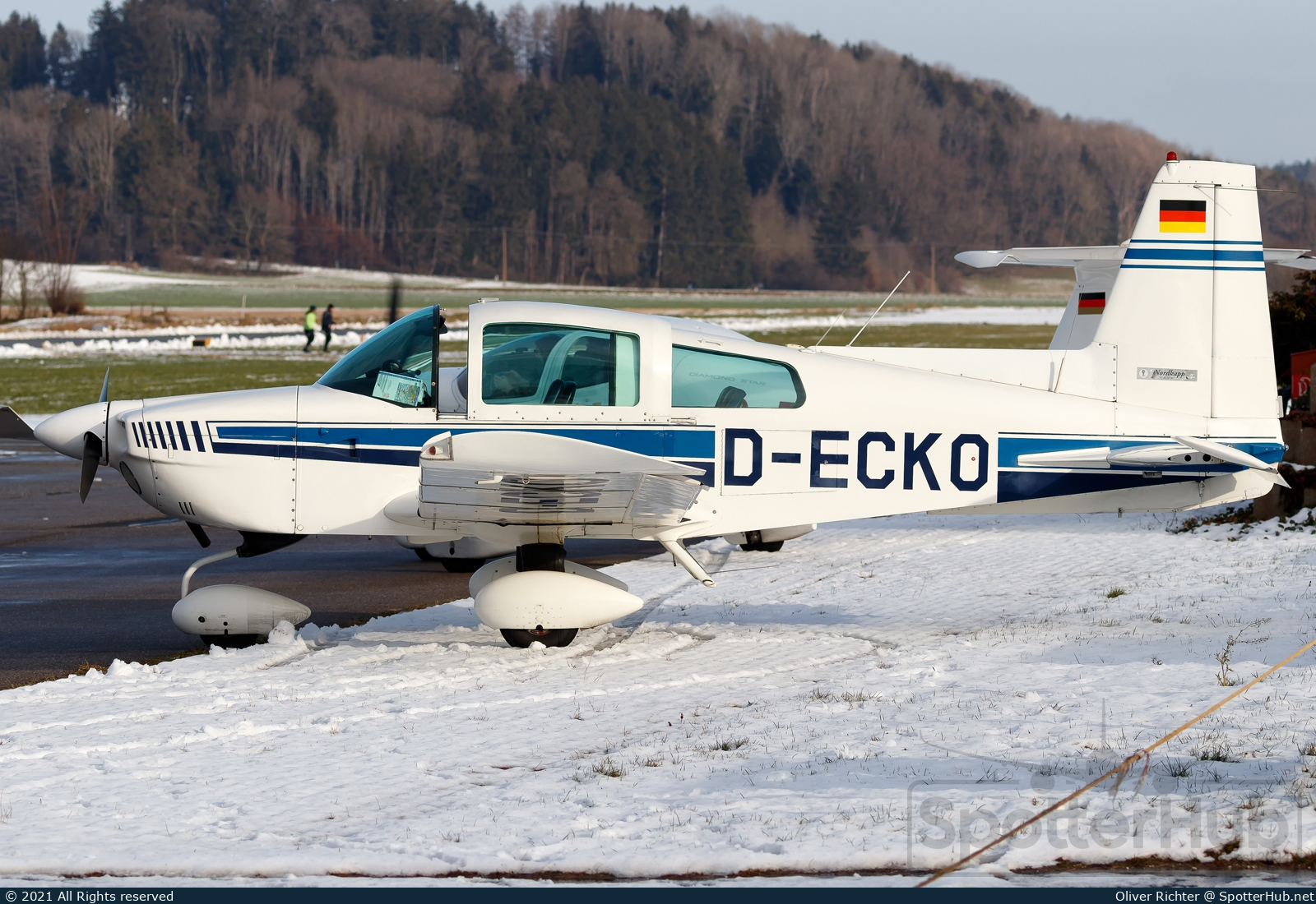 Photo of D-ECKO - Grumman American AA-5 Traveler operated by Private