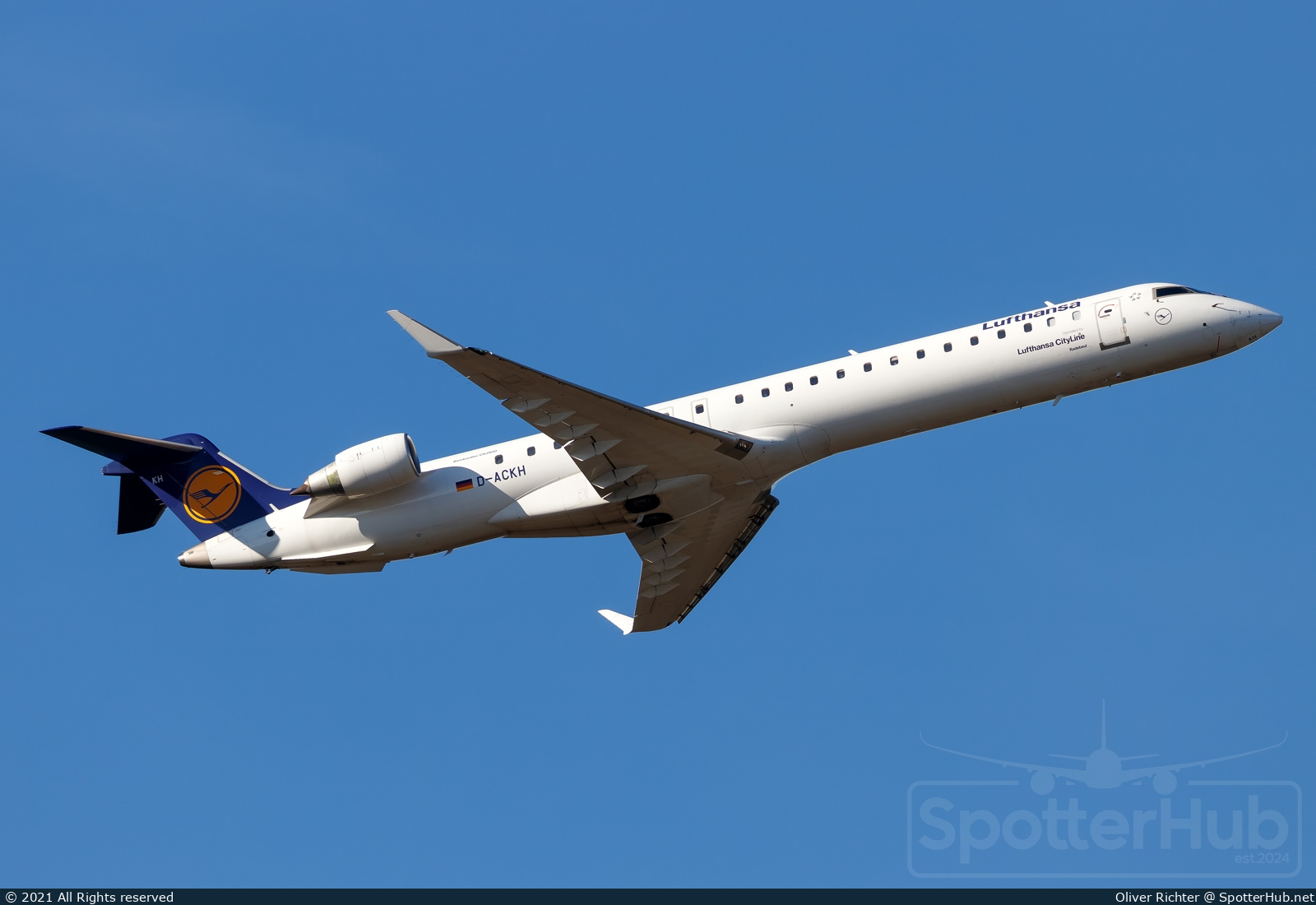 Photo of D-ACKH - Bombardier CRJ-900LR operated by Lufthansa CityLine