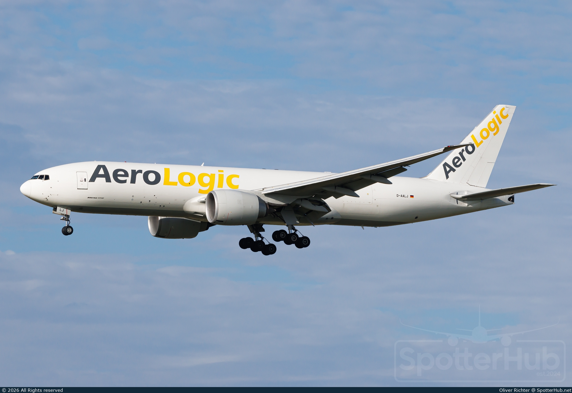 Photo of D-AALJ - Boeing 777-F6N operated by AeroLogic