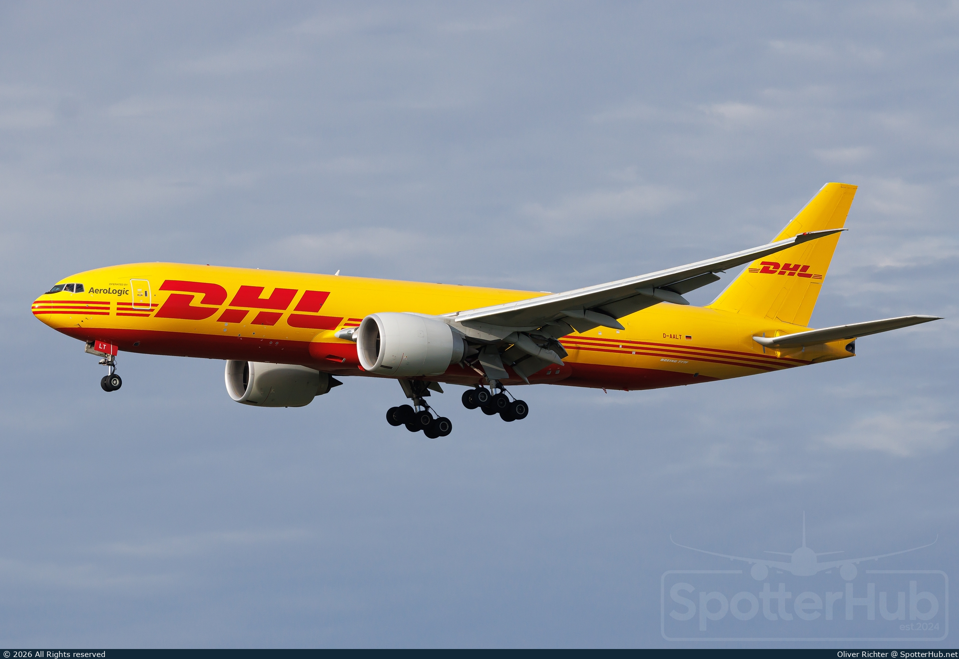 Photo of D-AALT - Boeing 777-F operated by AeroLogic