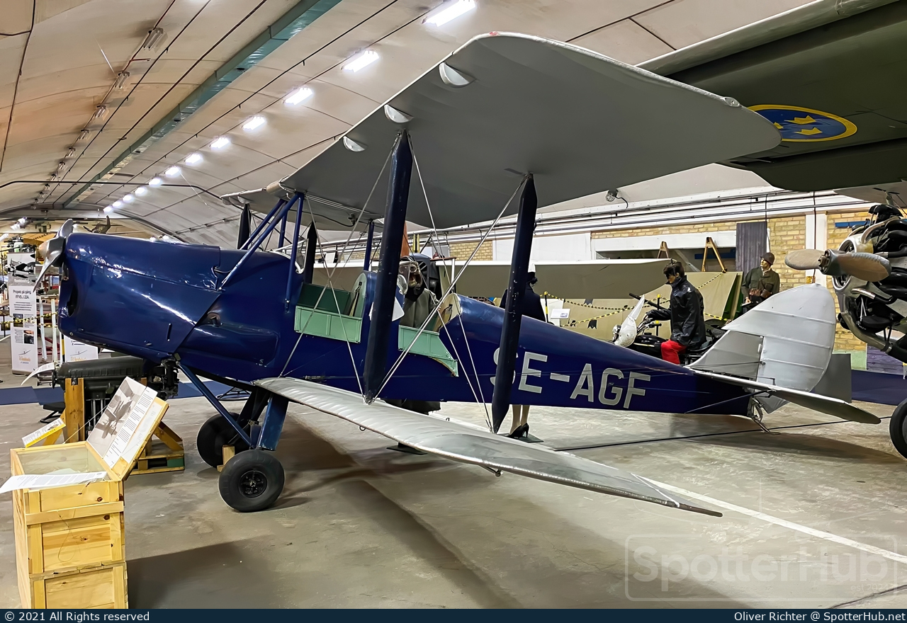 Photo of SE-AGF - De Havilland DH-60G III Moth Major operated by Aeroseum Göteborg