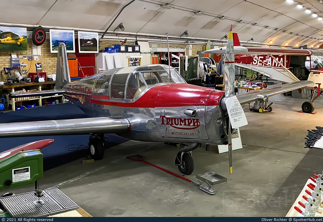 Photo of SE-AUR - Saab 91A Safir operated by Aeroseum Göteborg
