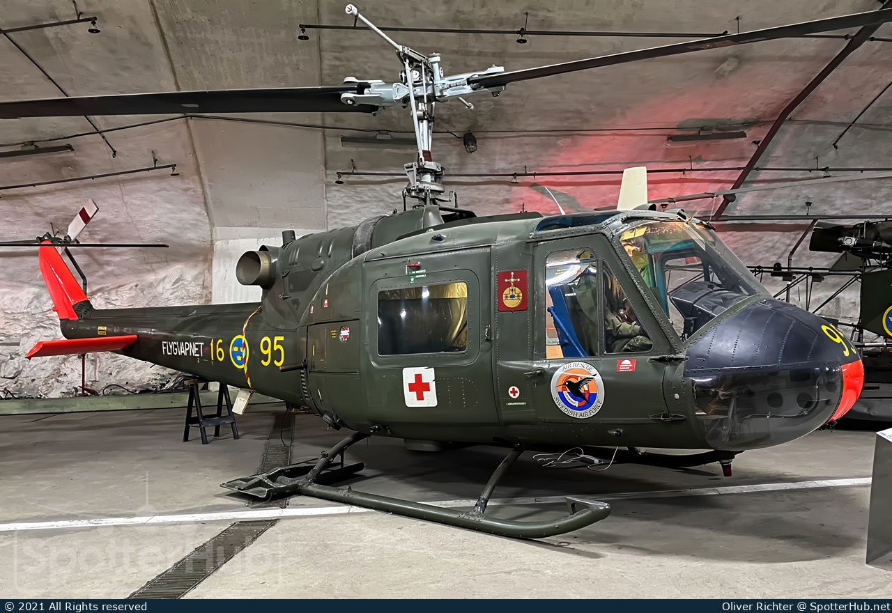 Photo of 03425 - Agusta-Bell Hkp 3B [AB-204] operated by Swedish Army