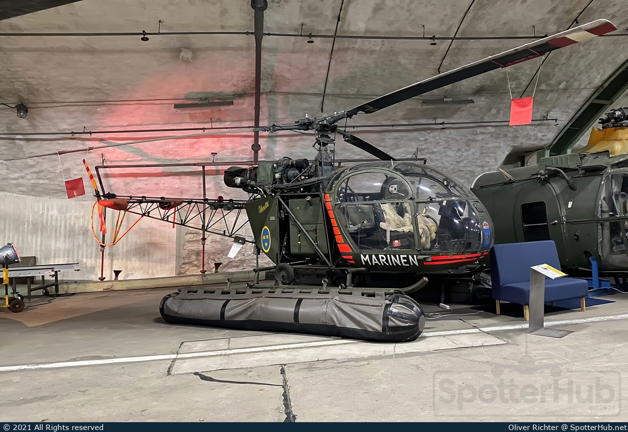 Photo of 02036 - Aérospatiale Hkp 2 Alouette II operated by Swedish Navy