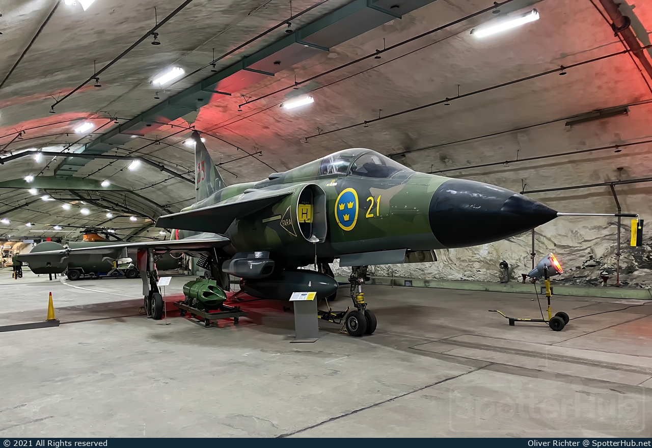 Photo of 37911 - Saab AJSH 37 Viggen operated by Swedish Air Force
