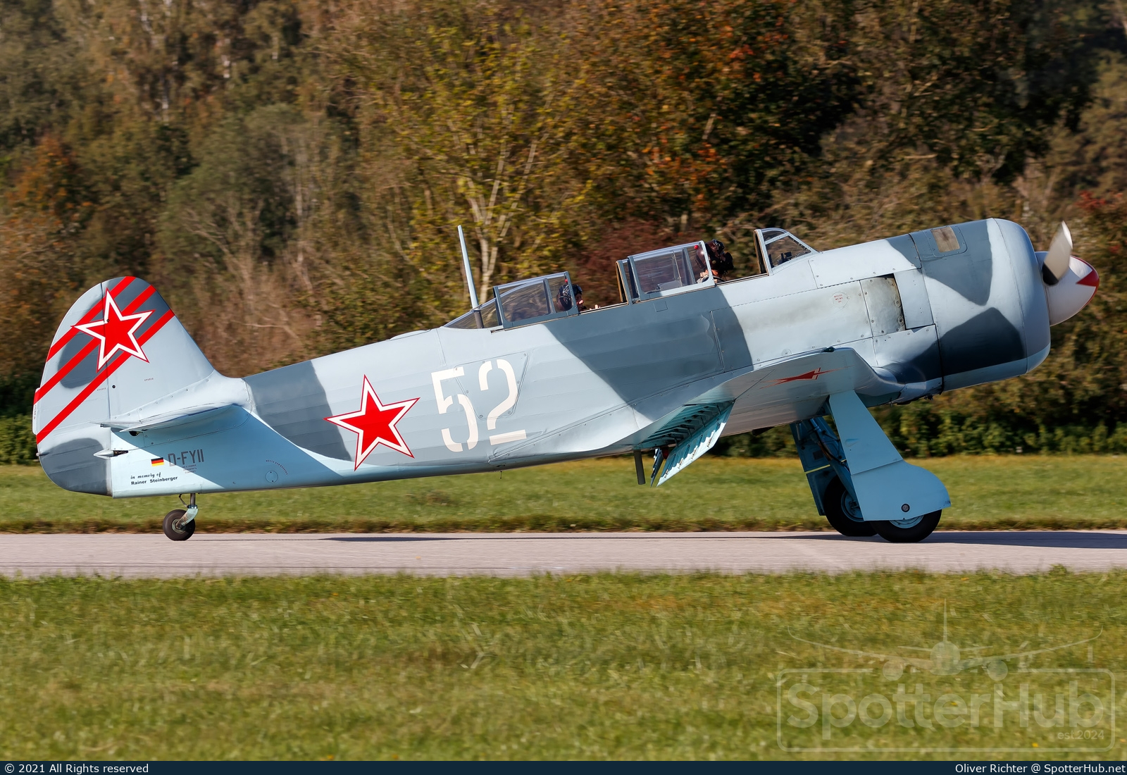 Photo of D-FYII - Let C-11 [Yakovlev Yak-11] operated by Bavarian Tailhook