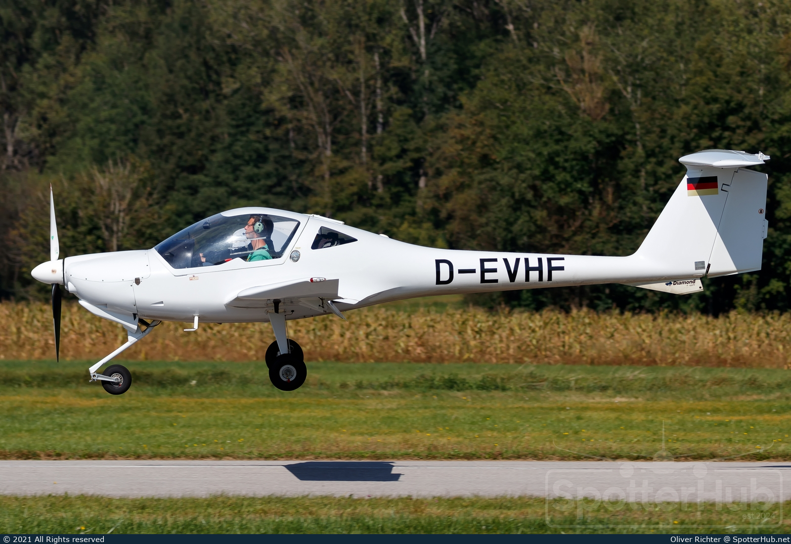 Photo of D-EVHF - Diamond DV20 Katana operated by Luftsportverein Vilshofen