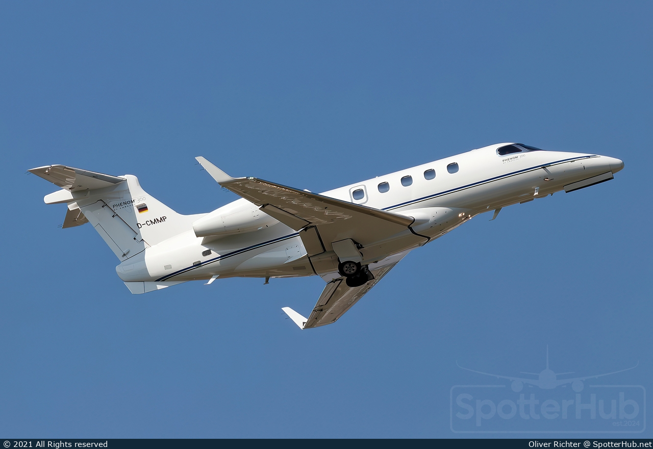 Photo of D-CMMP - Embraer Phenom 300 operated by PAD Aviation Service