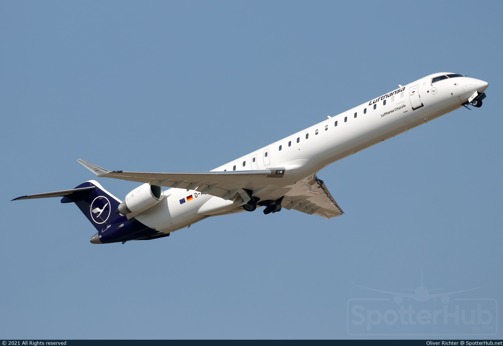 Photo of D-ACNT - Bombardier CRJ-900LR operated by Lufthansa CityLine