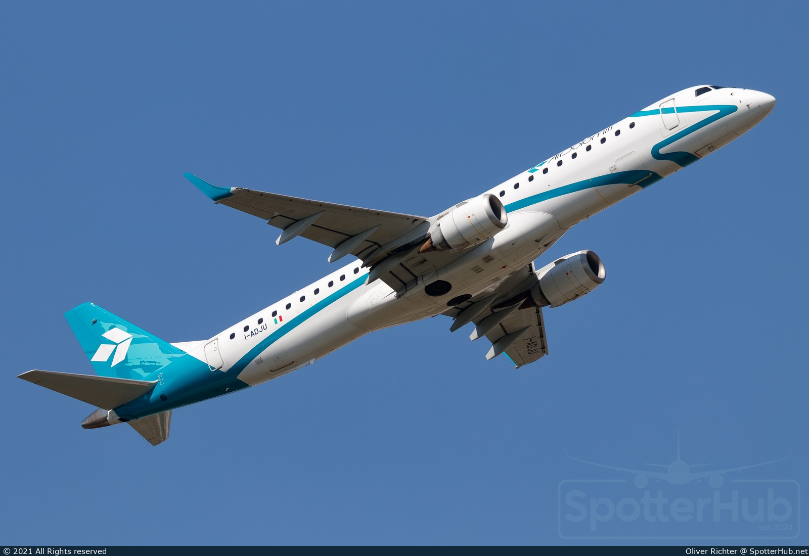 Photo of I-ADJU - Embraer ERJ-195LR operated by Air Dolomiti