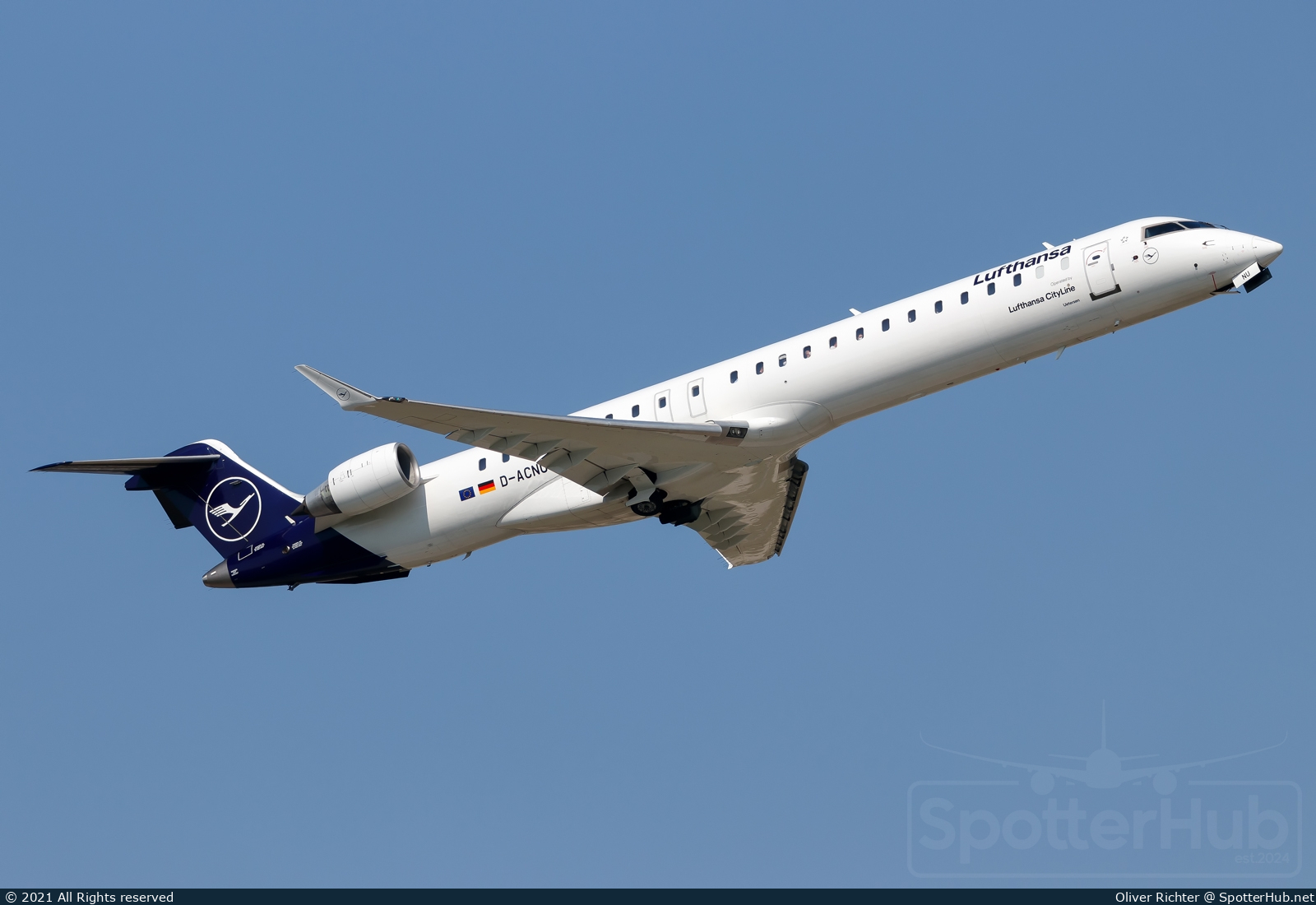 Photo of D-ACNU - Bombardier CRJ-900LR operated by Lufthansa CityLine