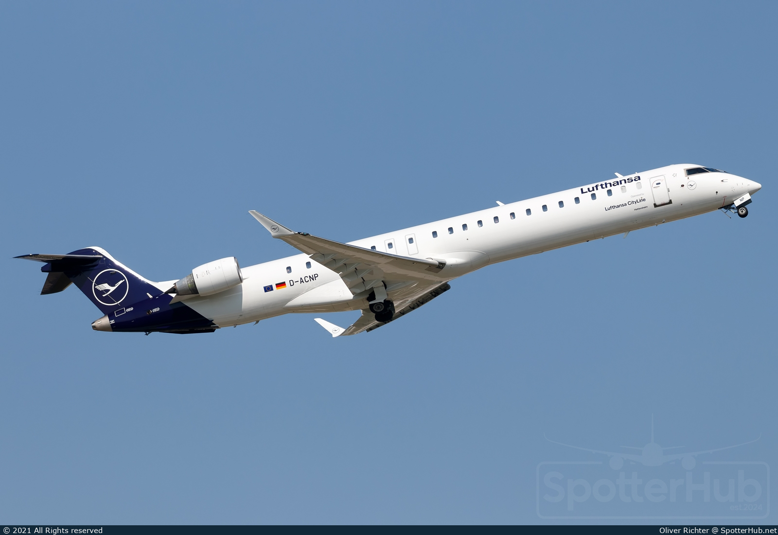 Photo of D-ACNP - Bombardier CRJ-900LR operated by Lufthansa CityLine