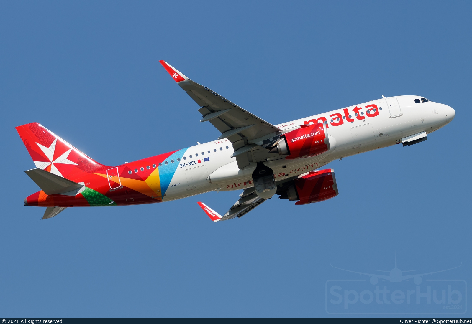 Photo of 9H-NEC - Airbus A320-251N operated by Air Malta