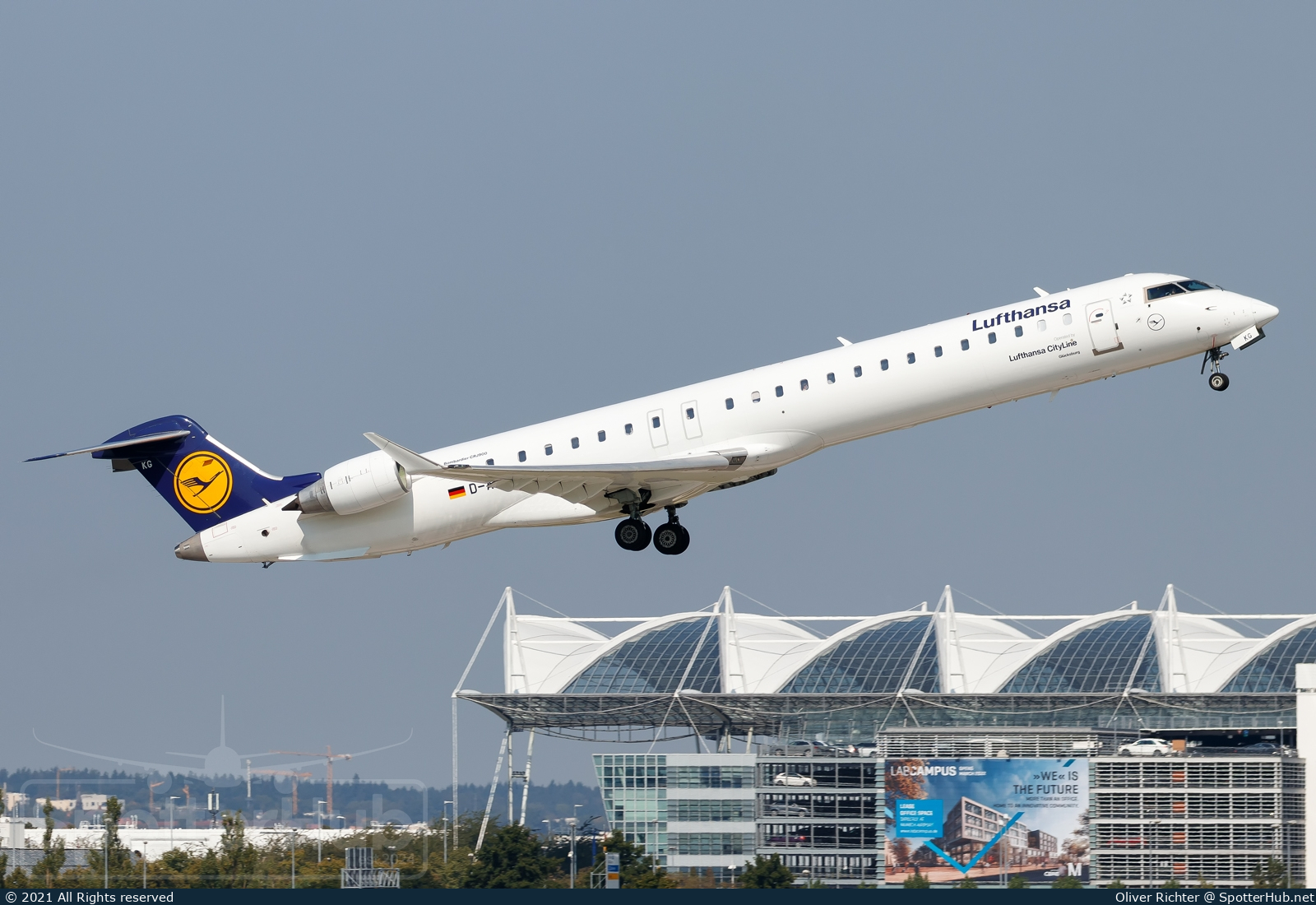 Photo of D-ACKG - Bombardier CRJ-900LR operated by Lufthansa CityLine