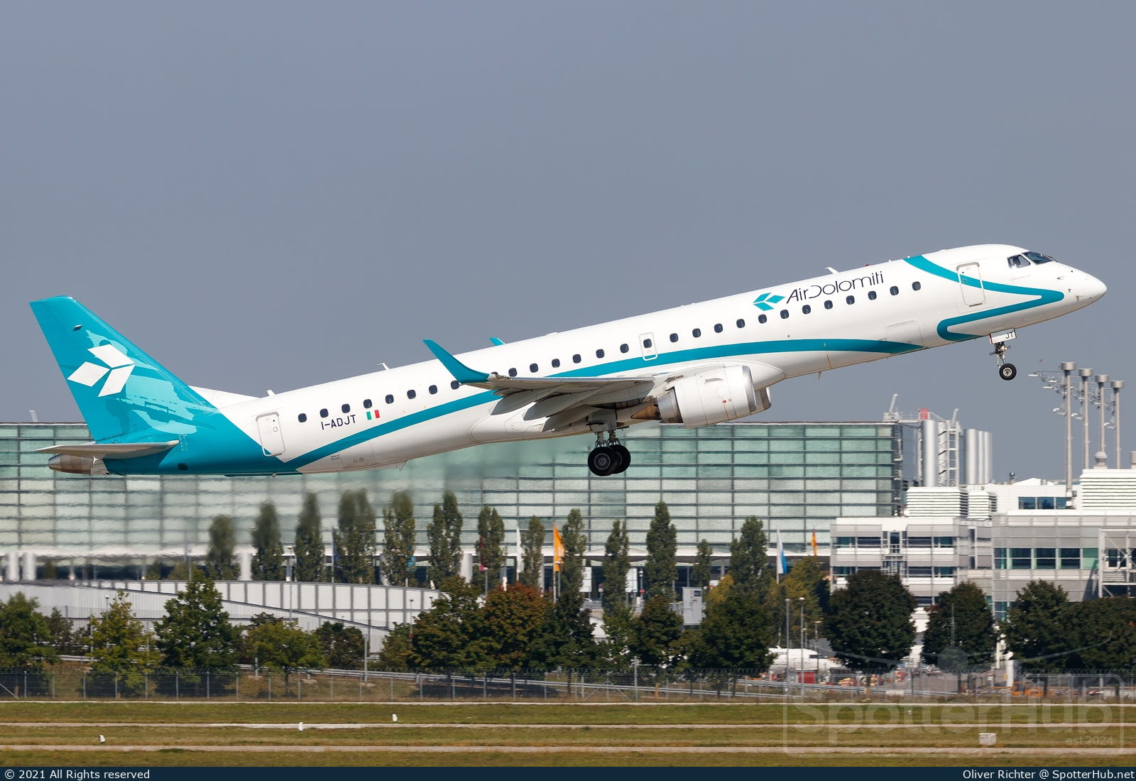 Photo of I-ADJT - Embraer ERJ-195LR operated by Air Dolomiti