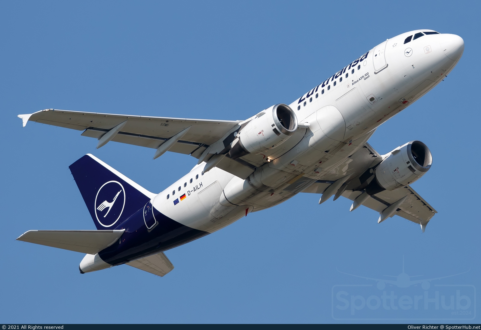 Photo of D-AILH - Airbus A319-114 operated by Lufthansa