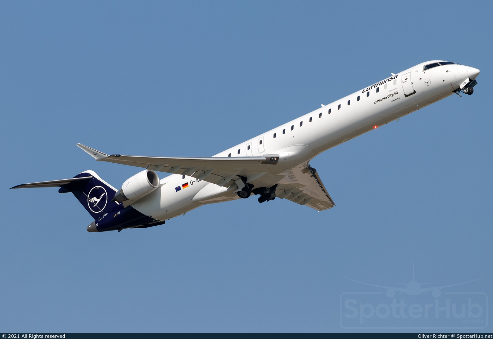 Photo of D-ACNQ - Bombardier CRJ-900LR operated by Lufthansa CityLine