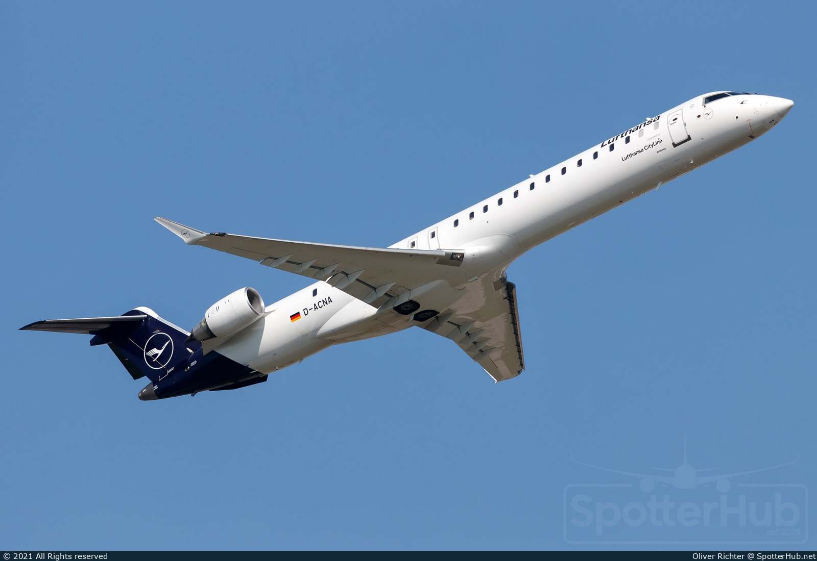 Photo of D-ACNA - Bombardier CRJ-900LR operated by Lufthansa CityLine
